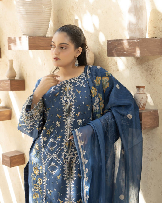 LUX BLOOM 3PC - HasaanBakhsh