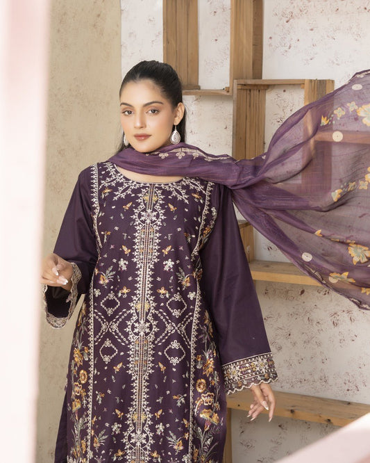 LUX BLOOM 3PC - HasaanBakhsh