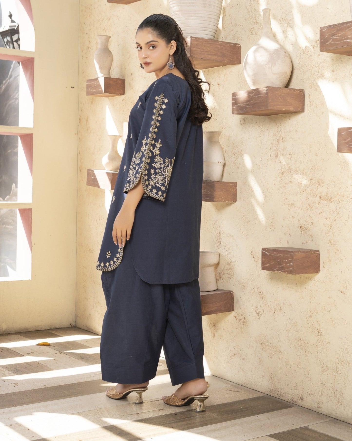 Midnight Elegance 2PC - HasaanBakhsh
