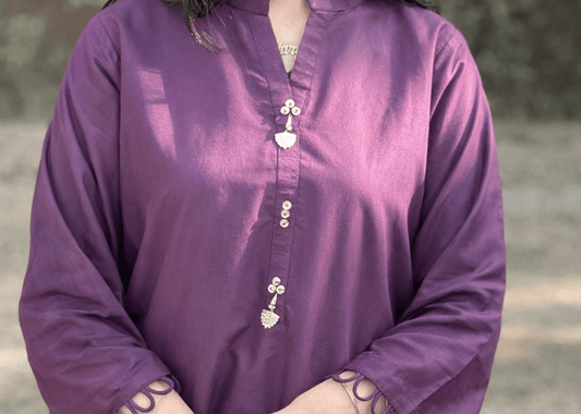 SOLID 2PC - PURPLE - HasaanBakhsh