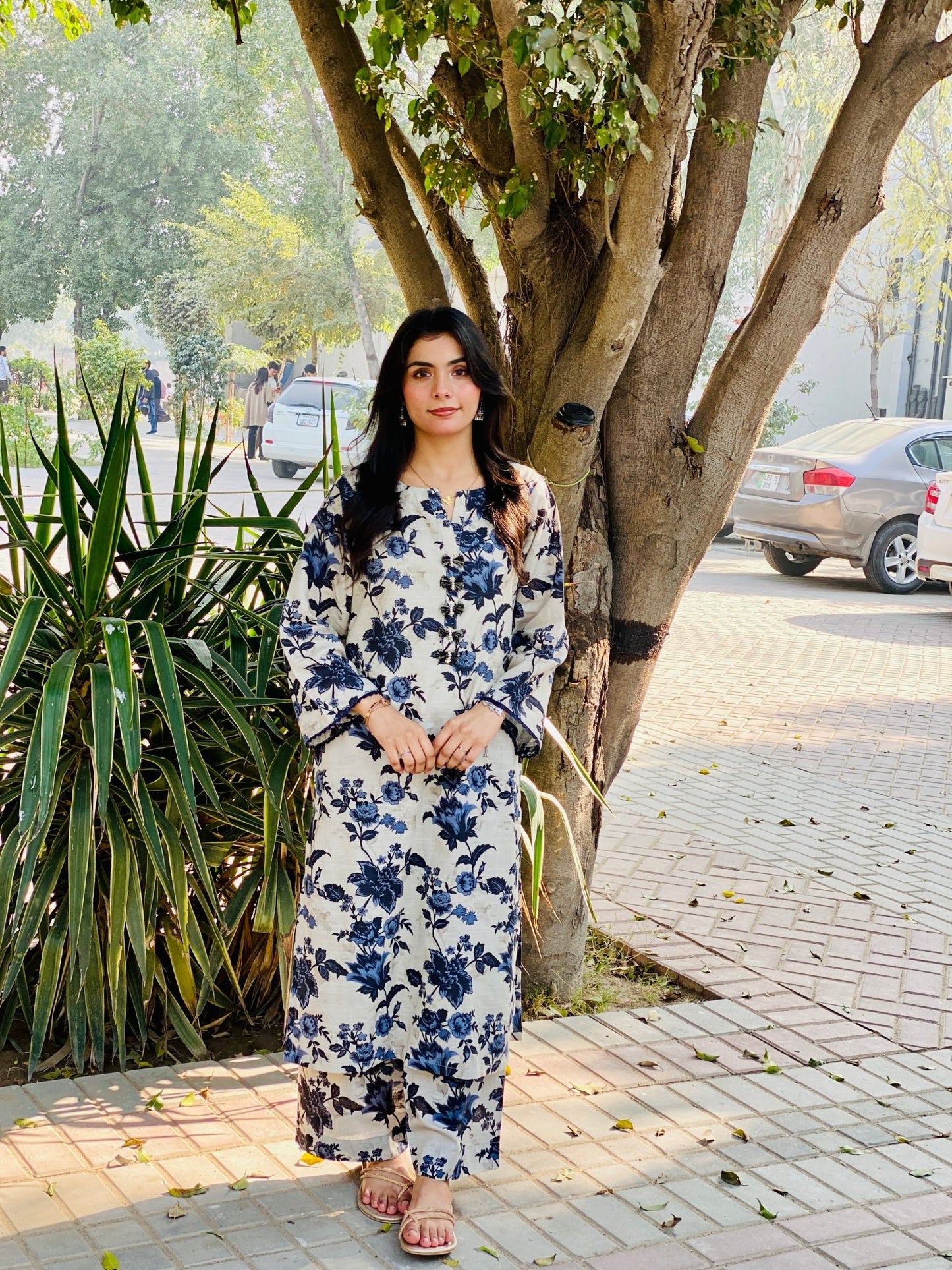 KHADDAR 2PC - GREY - HasaanBakhsh