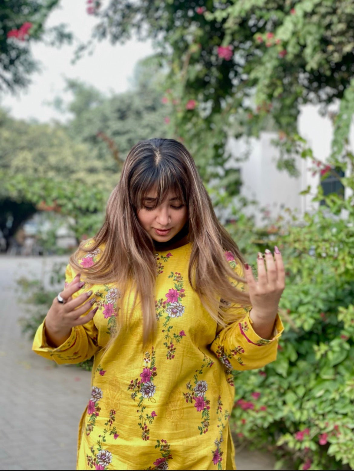 KHADDAR 2PC - YELLOW - HasaanBakhsh