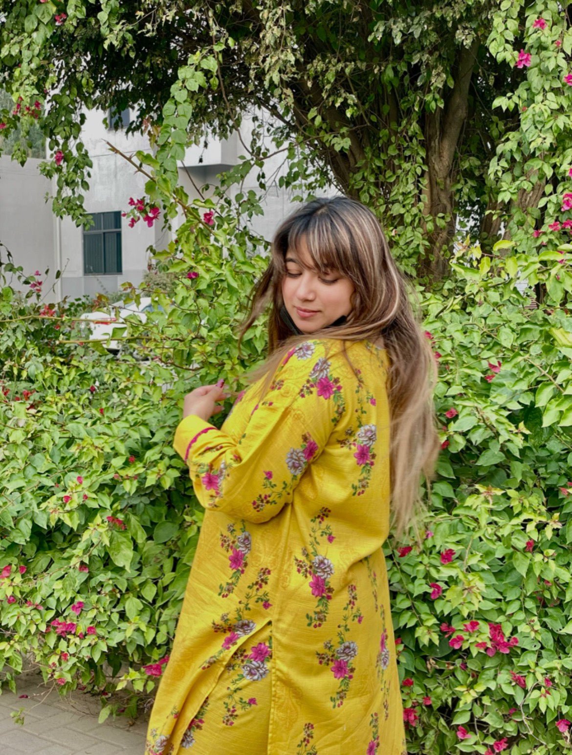 KHADDAR 2PC - YELLOW - HasaanBakhsh