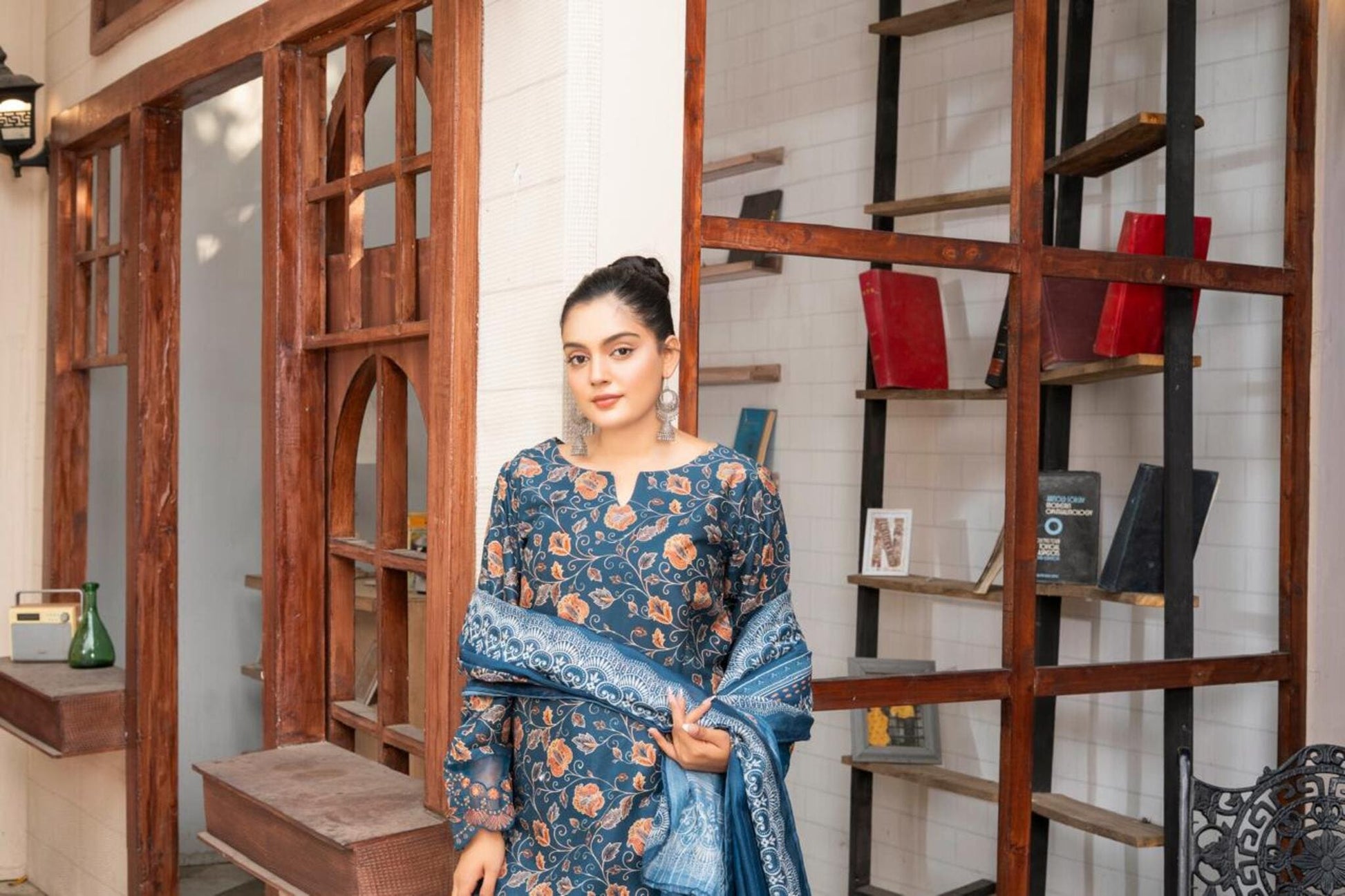 LS - 03 ZINC 3PC Lawn Suit - HasaanBakhsh