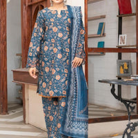 LS-03 ZINC 3PC Lawn Suit
