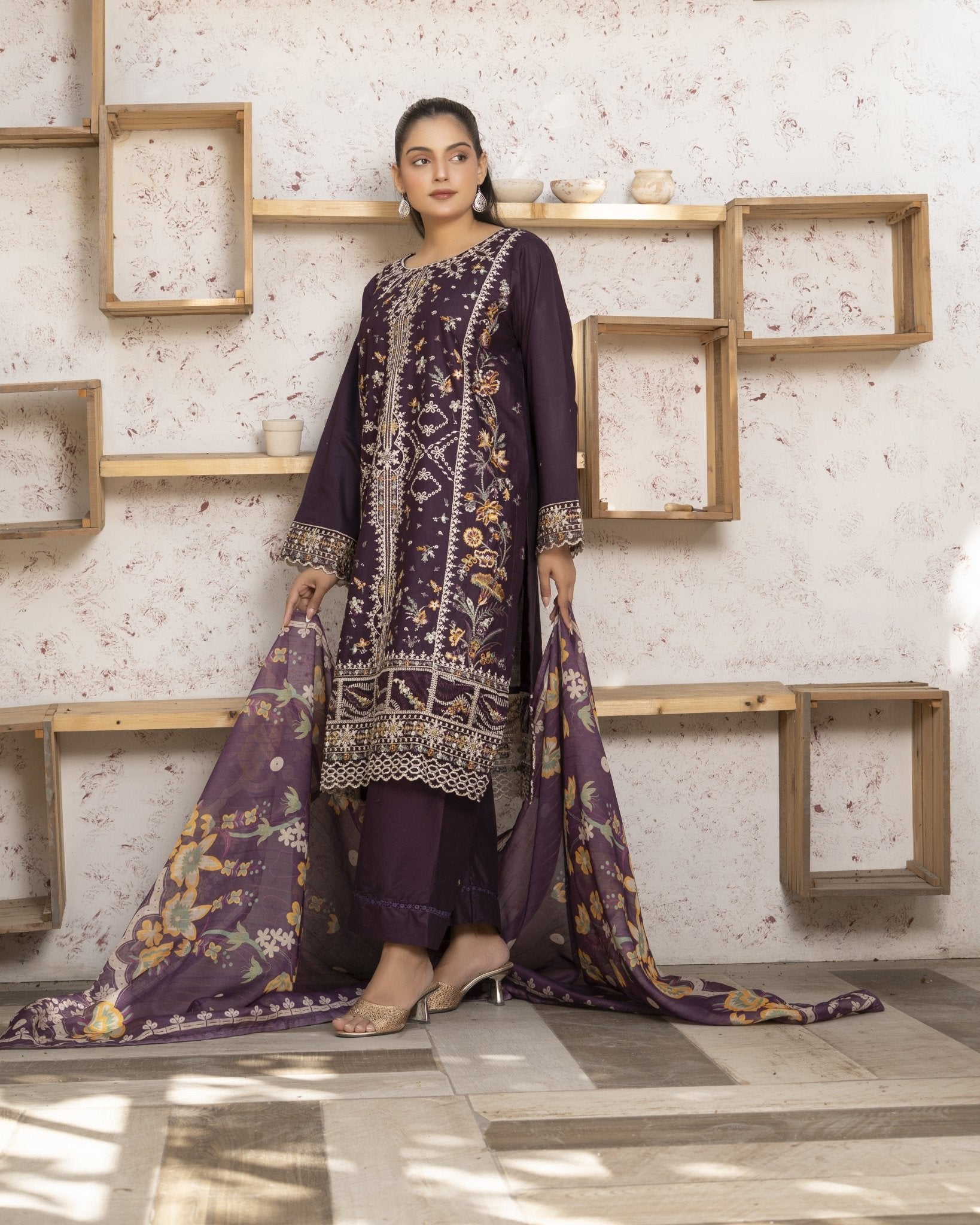 LUX BLOOM 3PC - HasaanBakhsh