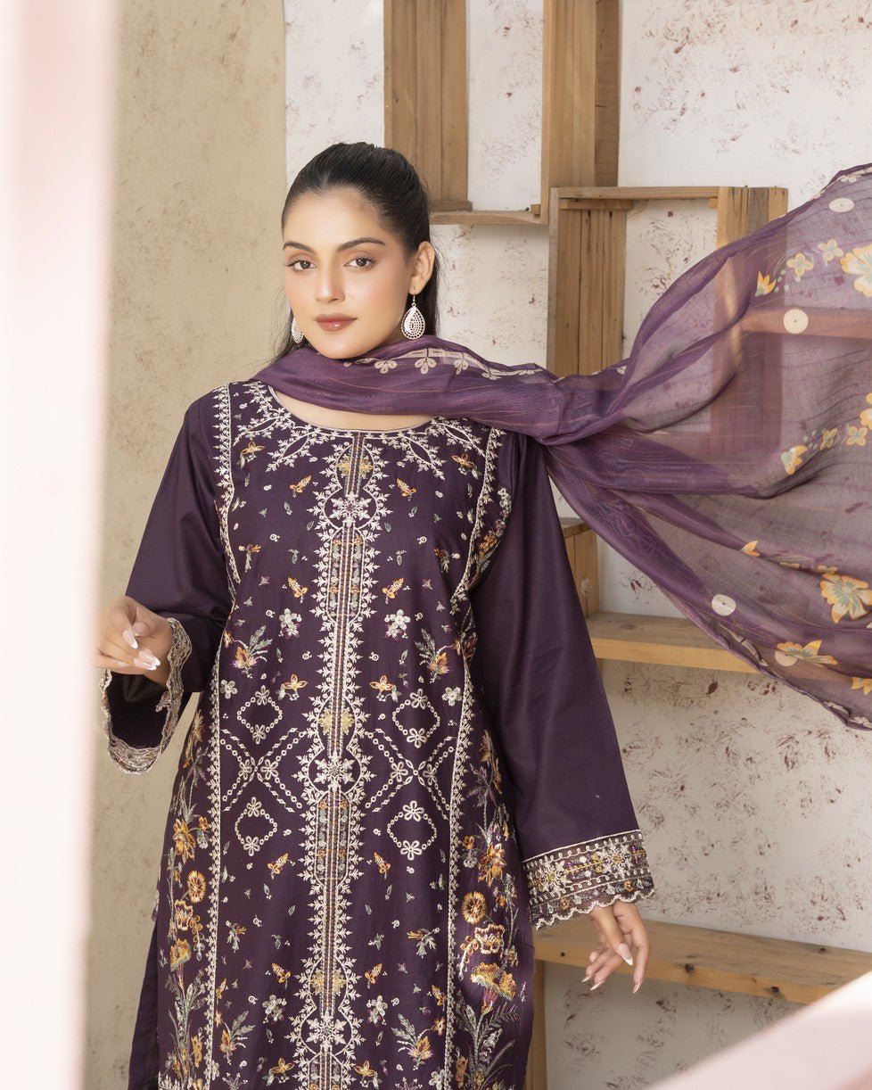 LUX BLOOM 3PC - HasaanBakhsh
