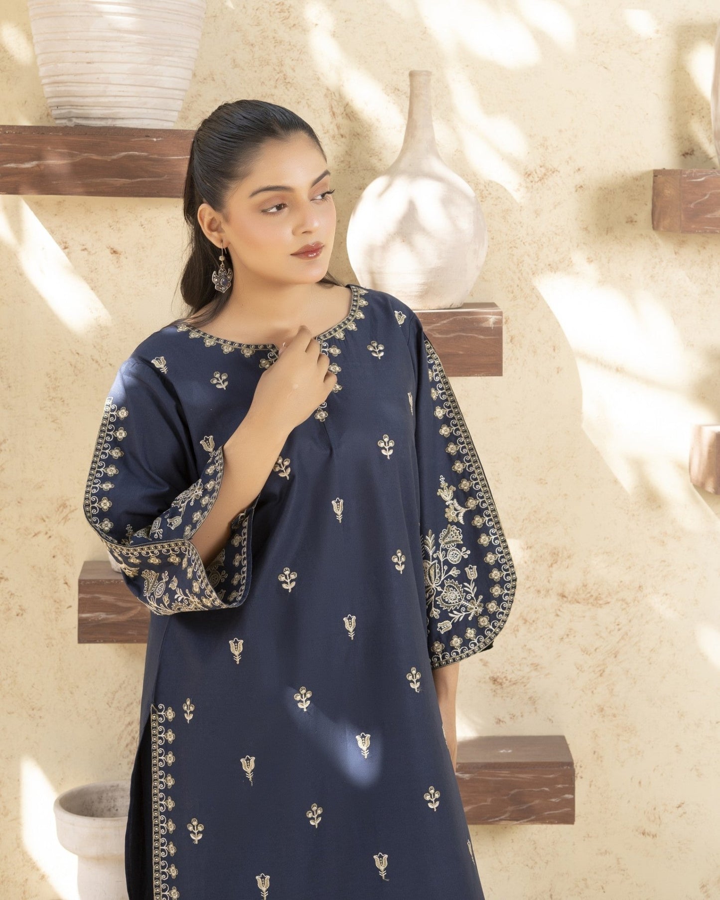 Midnight Elegance 2PC - HasaanBakhsh
