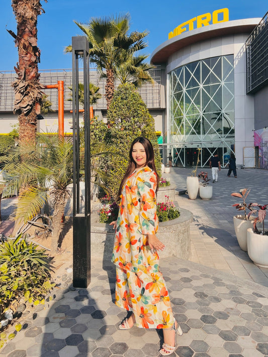 PRINTED - 2PC (MULTI COLOR) - HasaanBakhsh