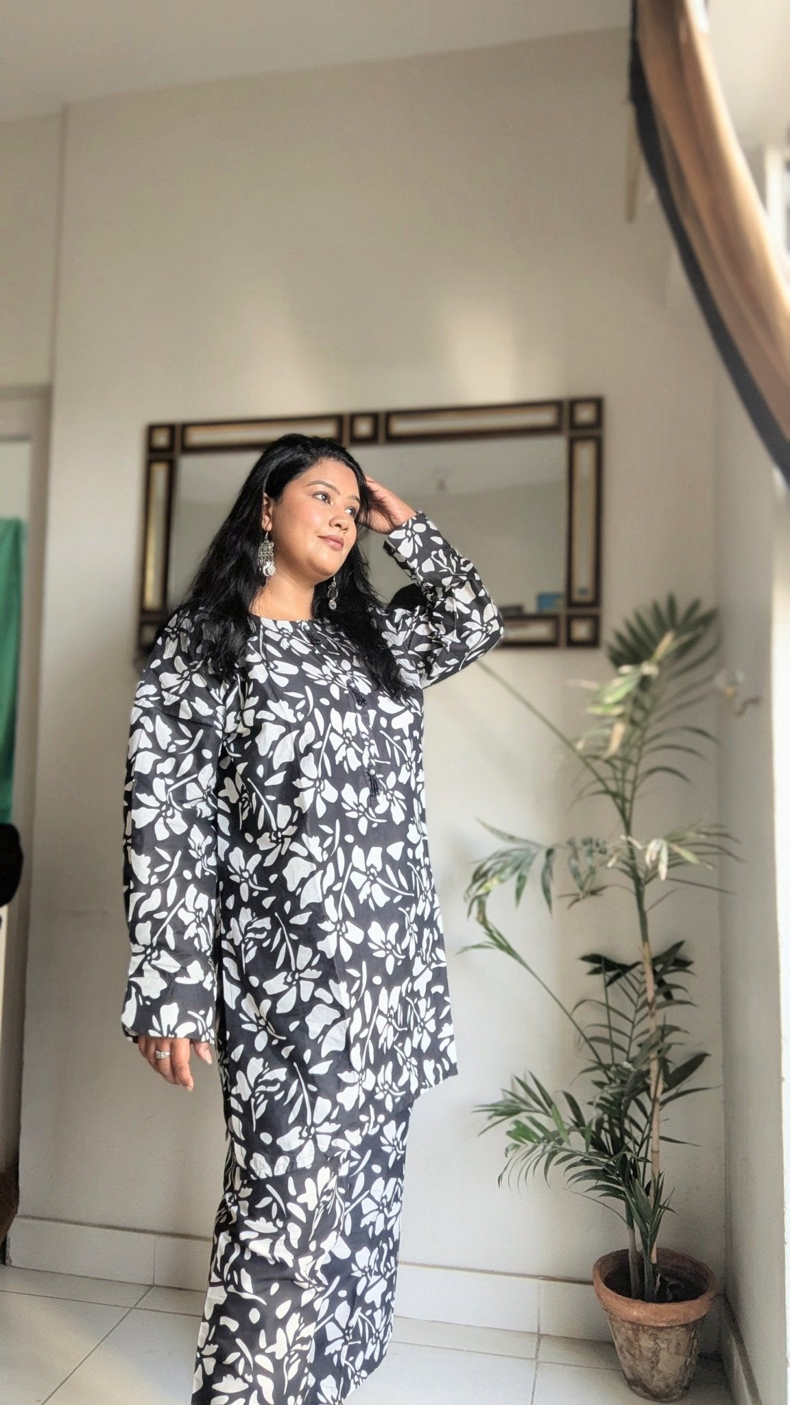 PRINTED - 2PC(Black&White) - HasaanBakhsh