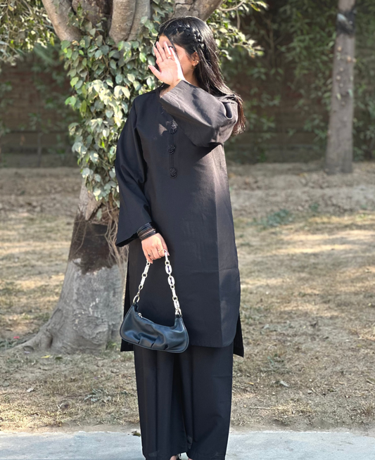SOLID 2PC-BLACK