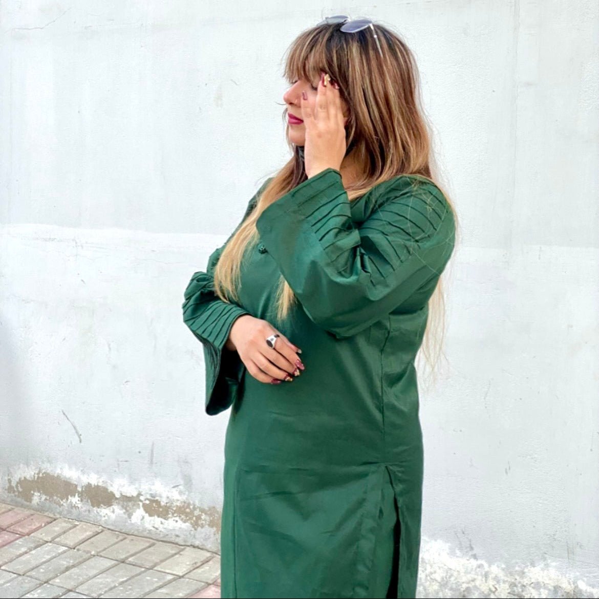 SOLID 2PC - GREEN - HasaanBakhsh